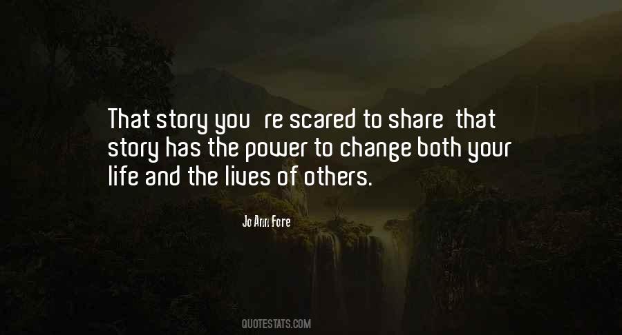 Life And Story Quotes #111661