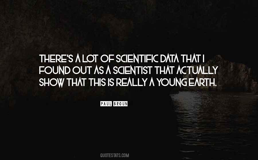 Scientific Data Quotes #401073