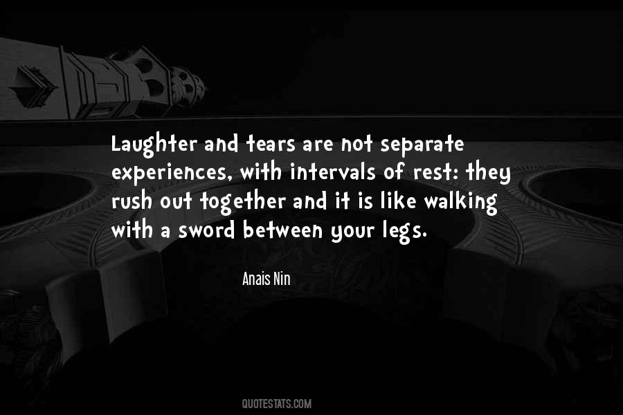 Quotes About Tears And Laughter #1193369