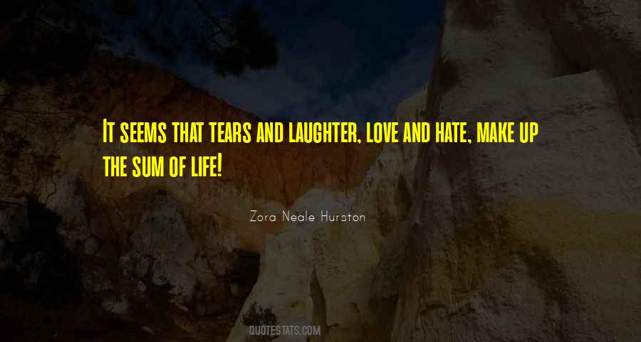 Quotes About Tears And Laughter #1327312