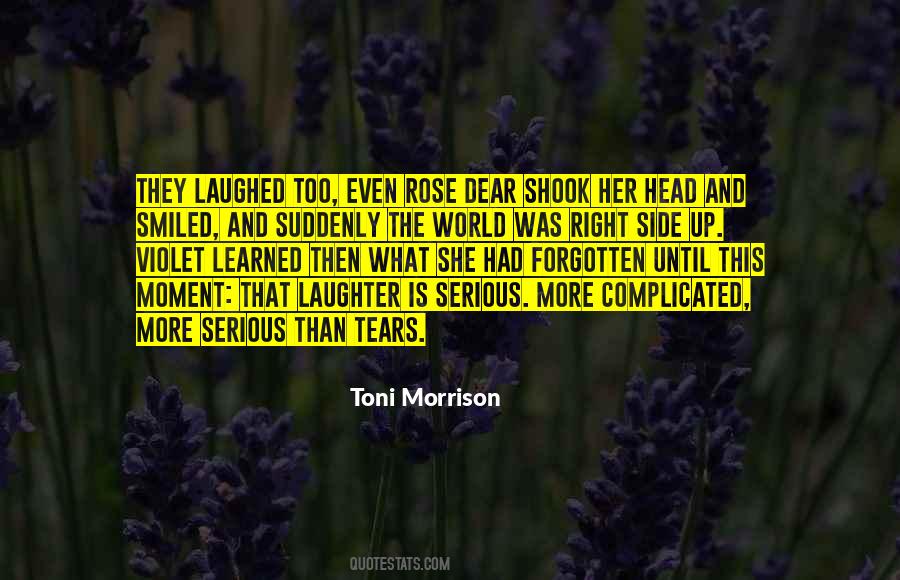 Quotes About Tears And Laughter #22416