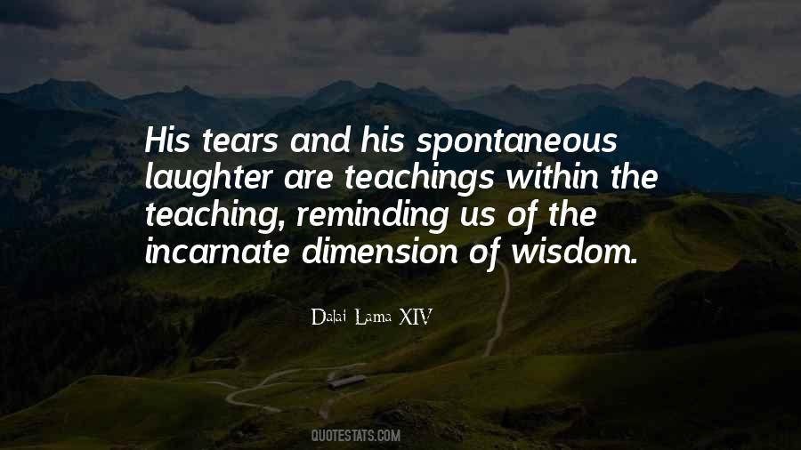 Quotes About Tears And Laughter #289375