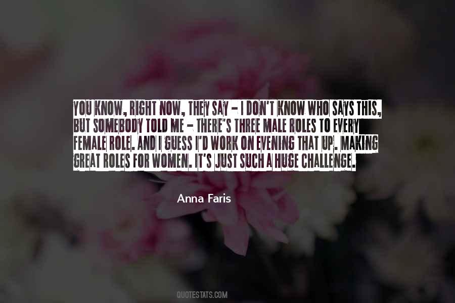 Quotes About Male And Female Roles #1283755