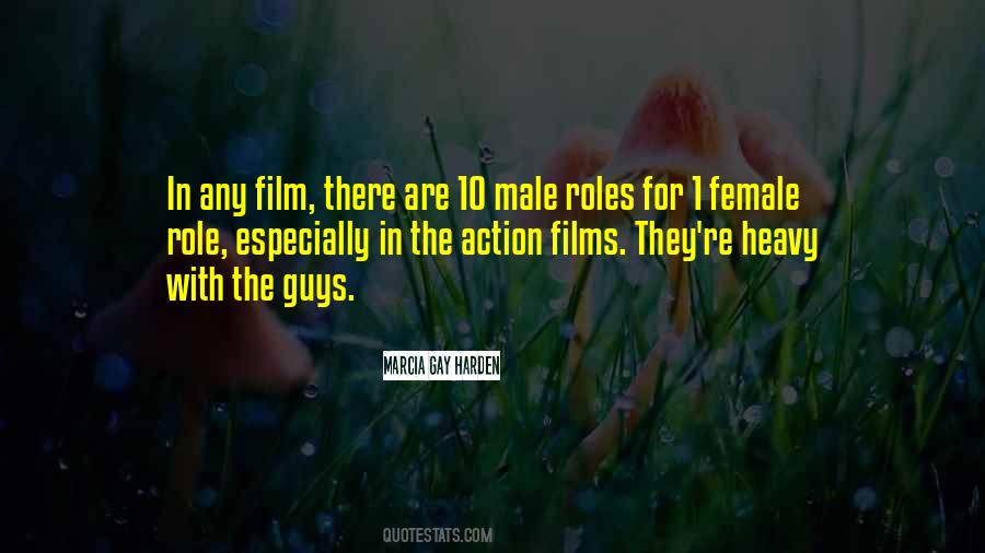 Quotes About Male And Female Roles #175092
