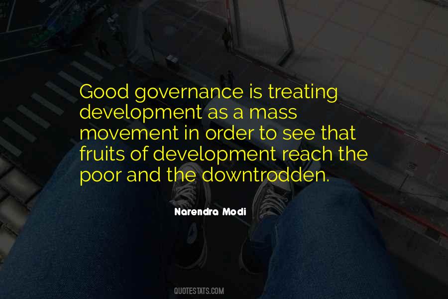 Quotes About Good Governance #1214605