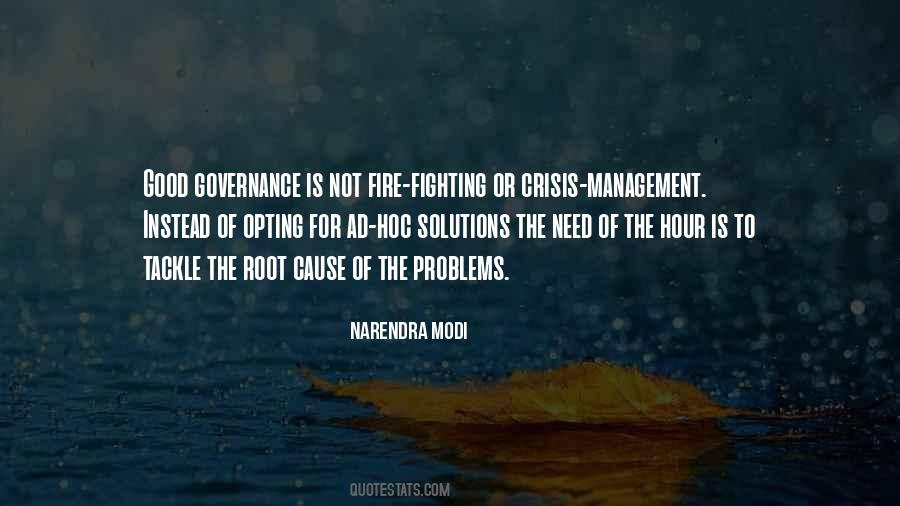 Quotes About Good Governance #130704