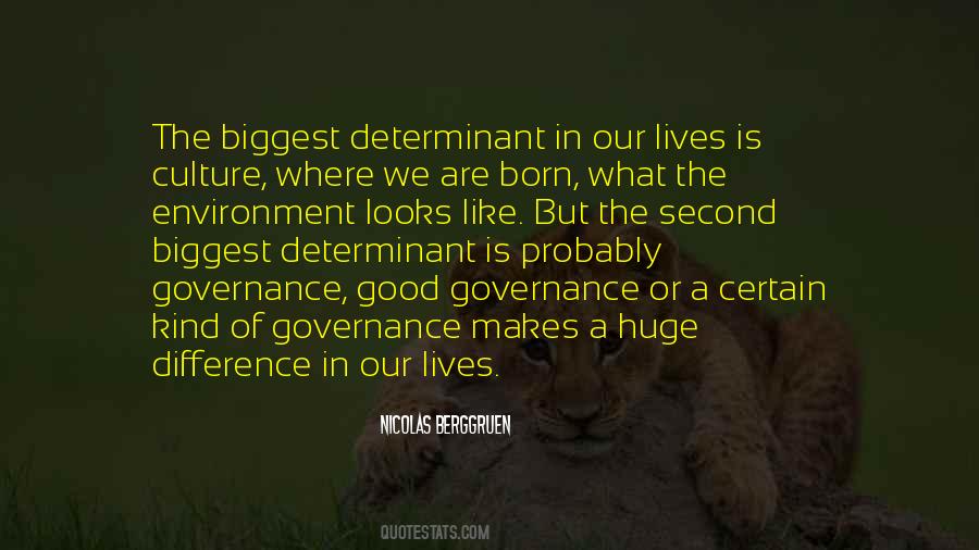 Quotes About Good Governance #1355393