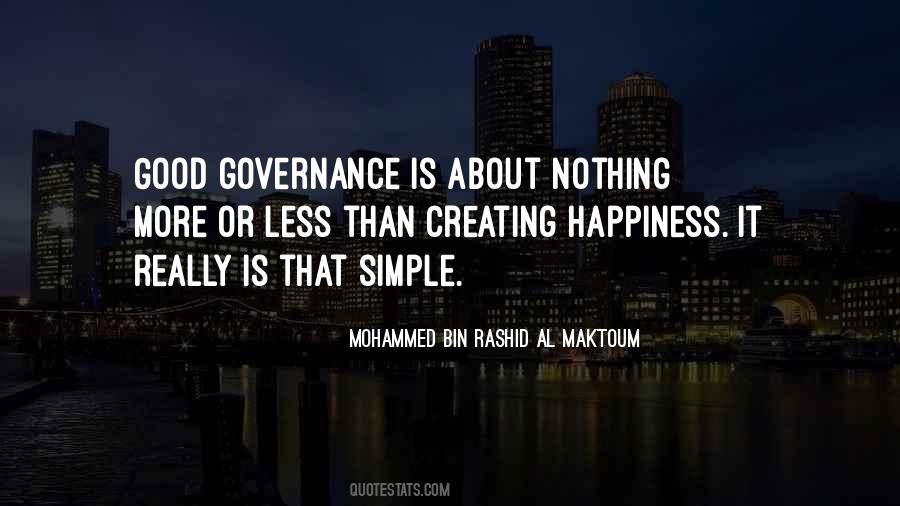 Quotes About Good Governance #1662456