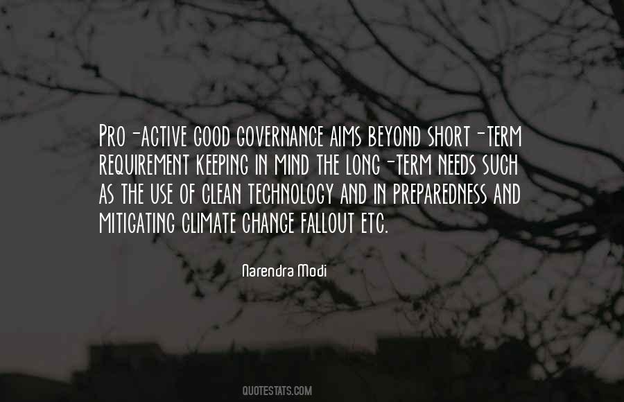 Quotes About Good Governance #1724566