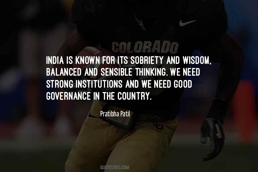 Quotes About Good Governance #392070