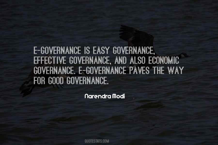 Quotes About Good Governance #602882