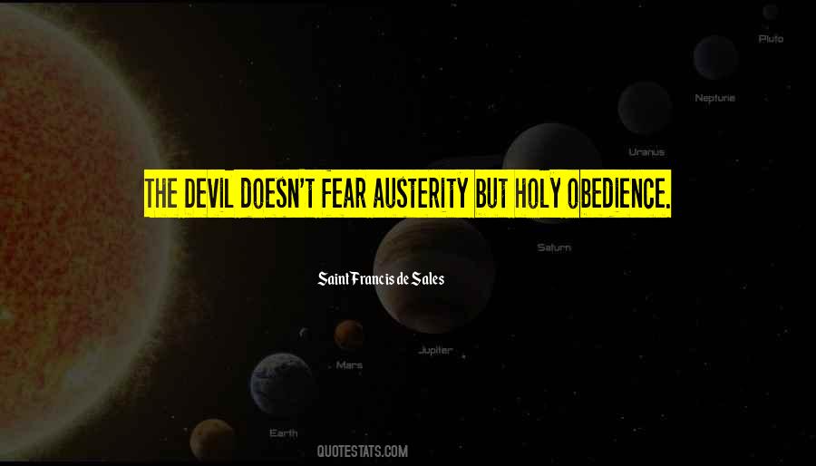 Quotes About Fear And Obedience #39711