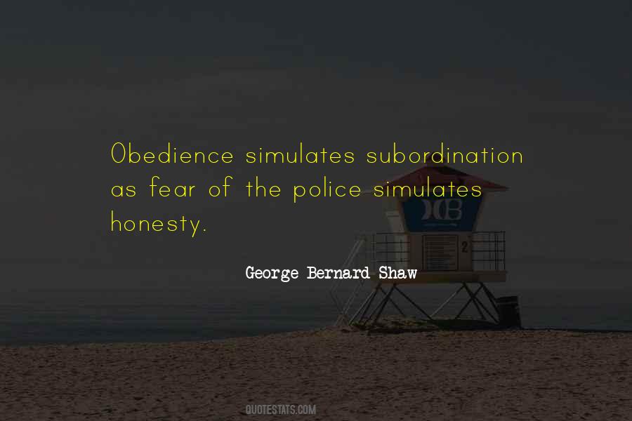 Quotes About Fear And Obedience #608711