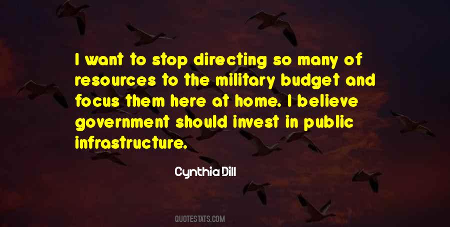 Military Budget Quotes #1069491