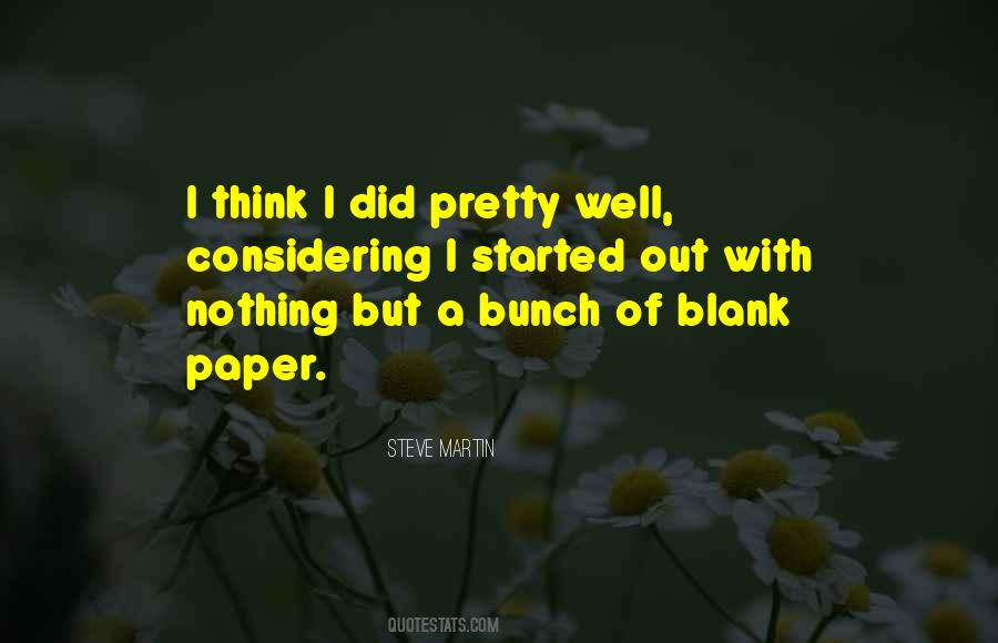 Quotes About Paper #1770766