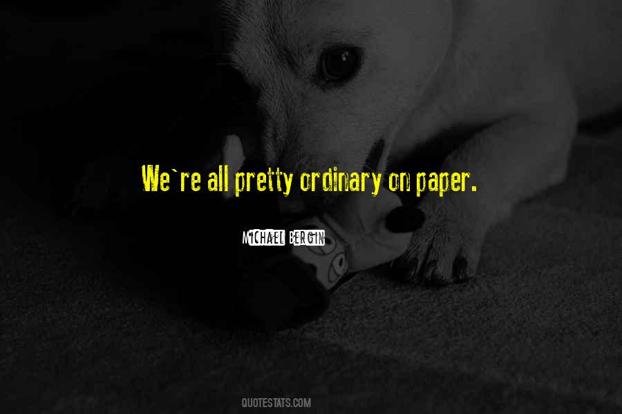 Quotes About Paper #1771728
