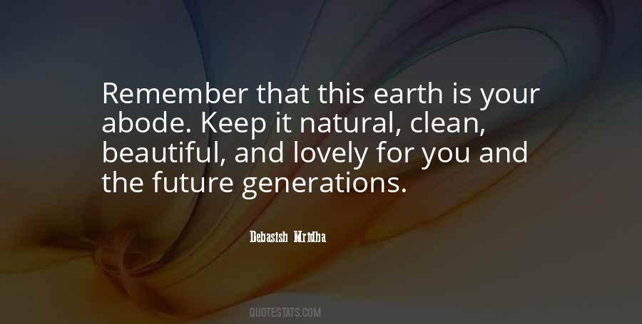 Quotes About The Beautiful Earth #514077