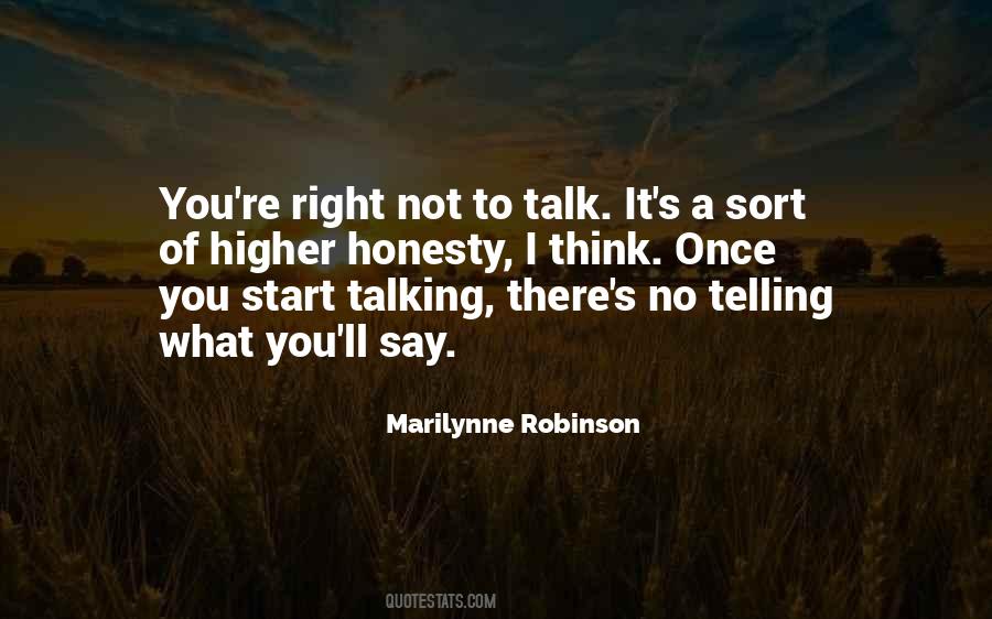 Start Talking Quotes #246927