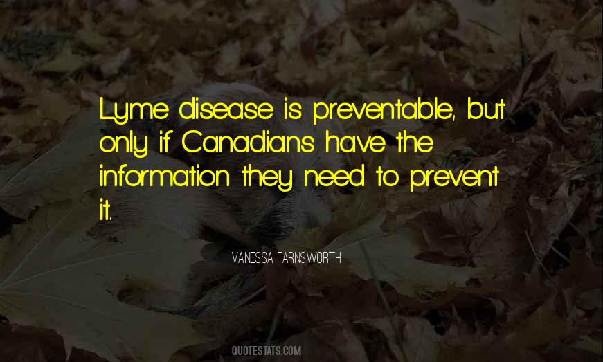 Quotes About Lyme Disease #1087900