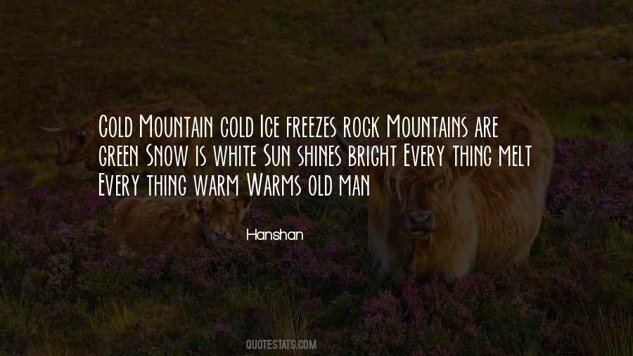 Quotes About Mountain Snow #1328500