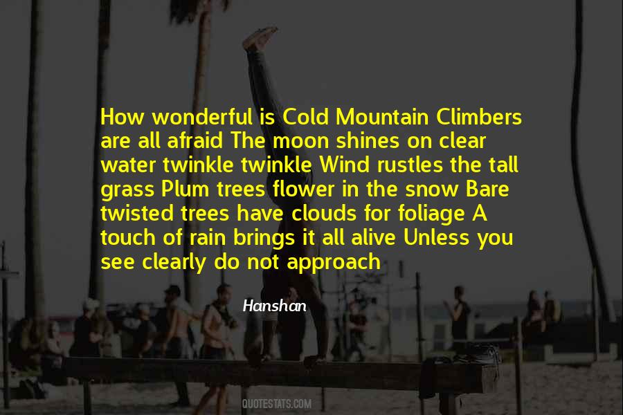 Quotes About Mountain Snow #238479