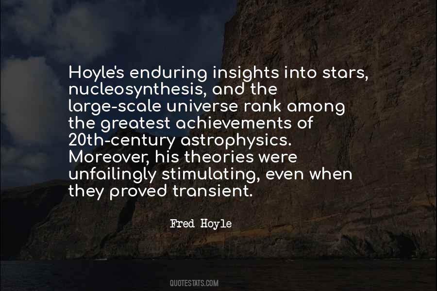 Quotes About Astrophysics #1856291