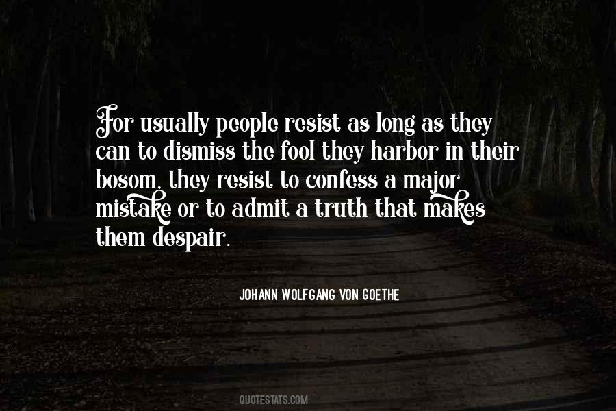 Mistake Admit Quotes #355364