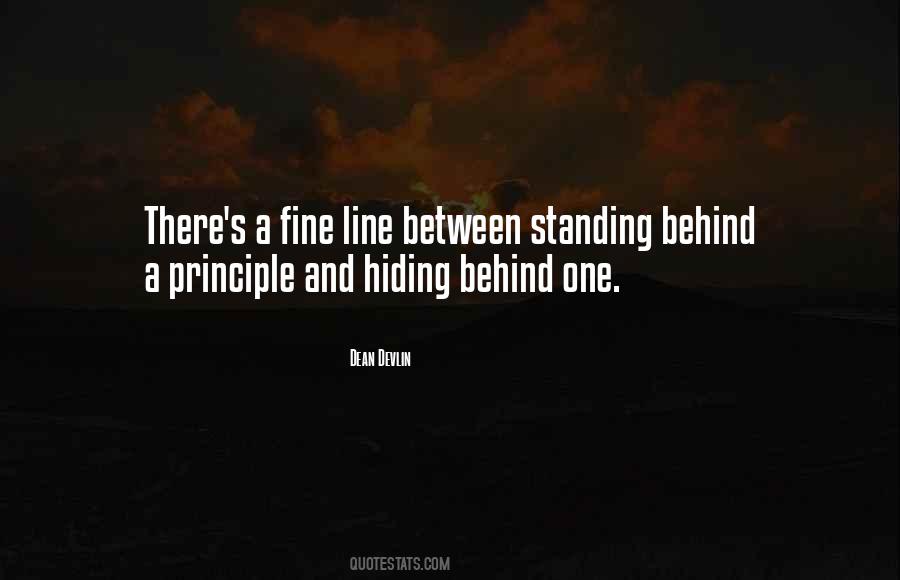 Quotes About Fine Line #1279828
