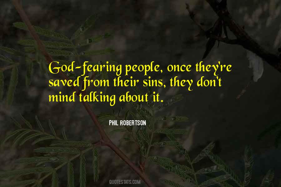 Quotes About Fearing God #1449166