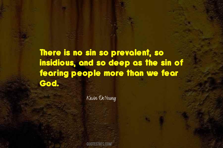 Quotes About Fearing God #346478