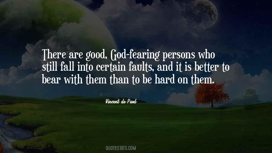 Quotes About Fearing God #811603