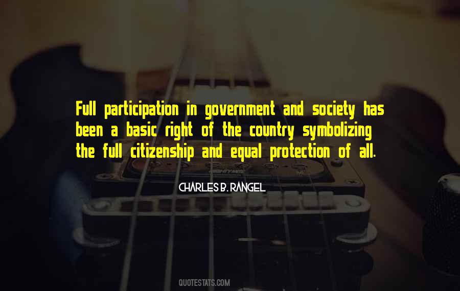 Quotes About Participation In Government #1404259