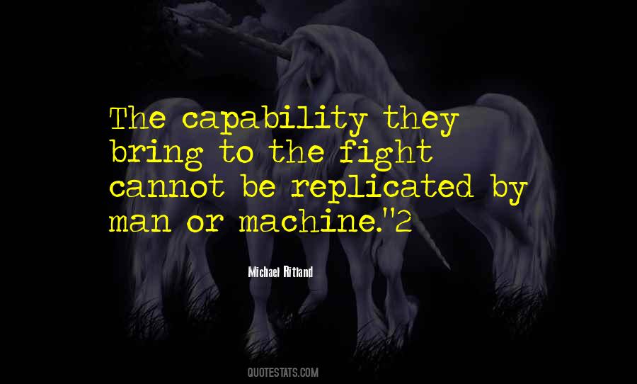 Quotes About Man Vs Machine #256889