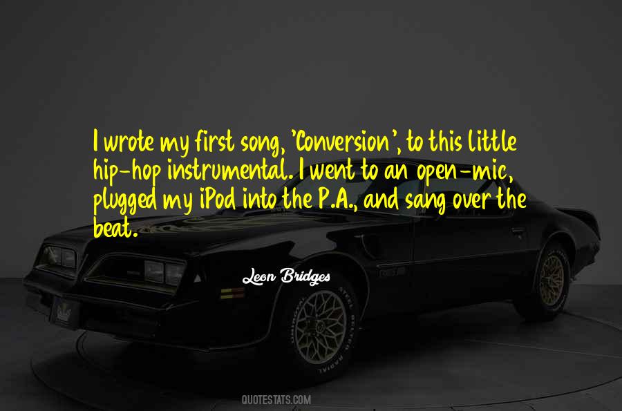 My First Song Quotes #1192896