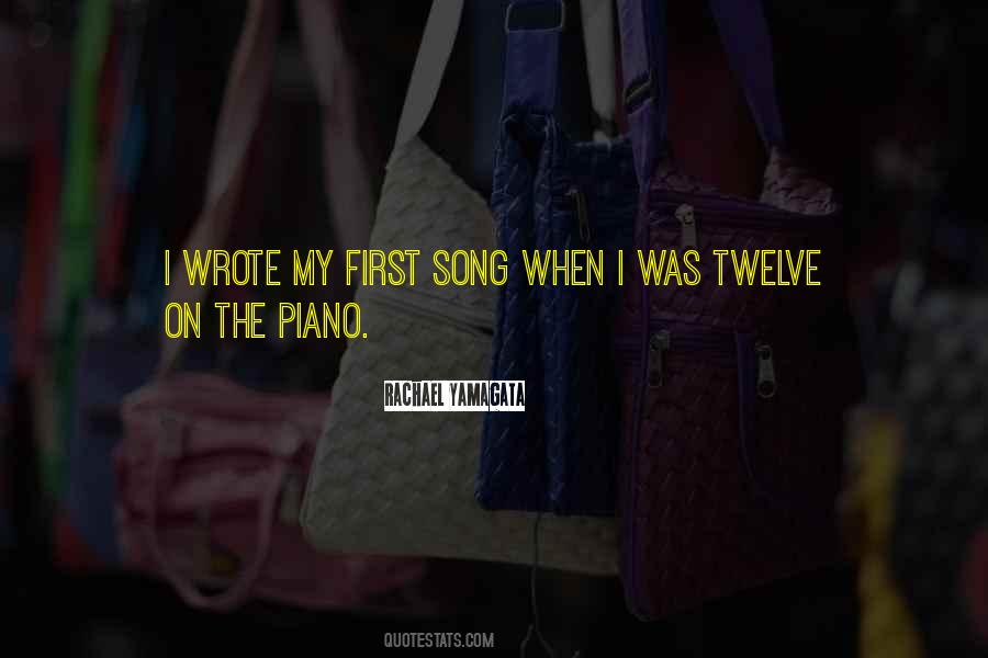 My First Song Quotes #1758534