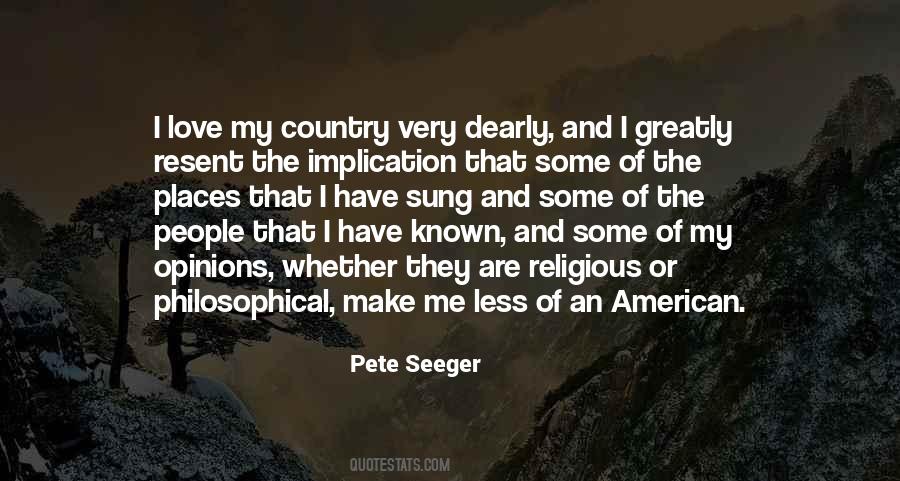 Quotes About Love My Country #1017524