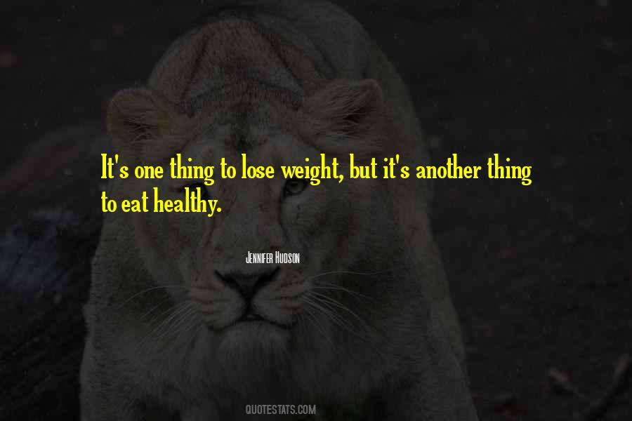 To Lose Weight Quotes #901283