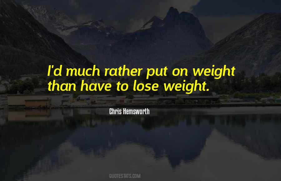 To Lose Weight Quotes #958199