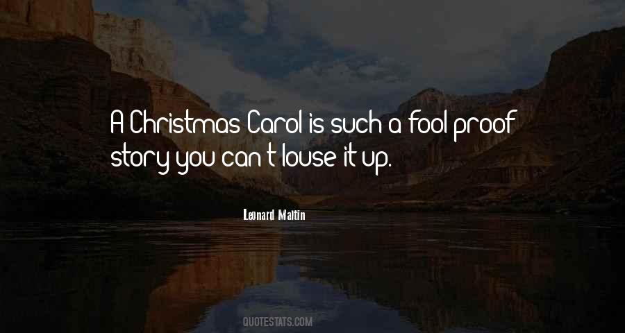 Quotes About A Christmas Carol #1226027