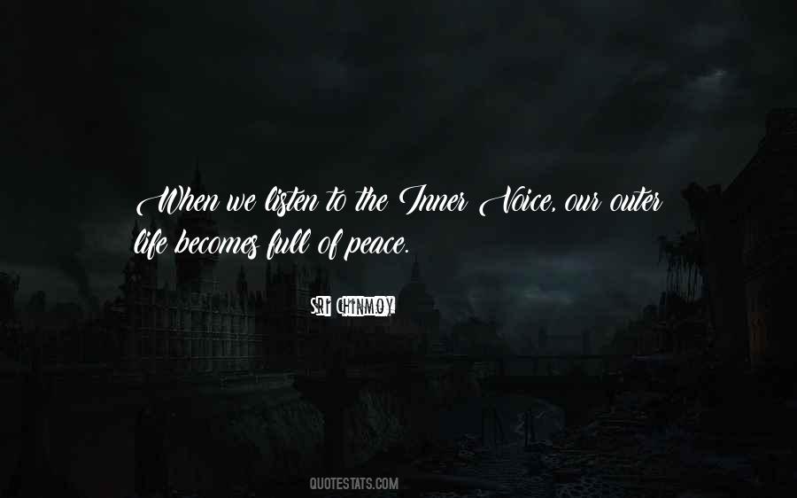 Our Inner Voice Quotes #765854