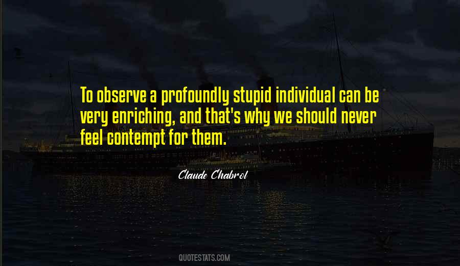 Quotes About Contempt #1126192