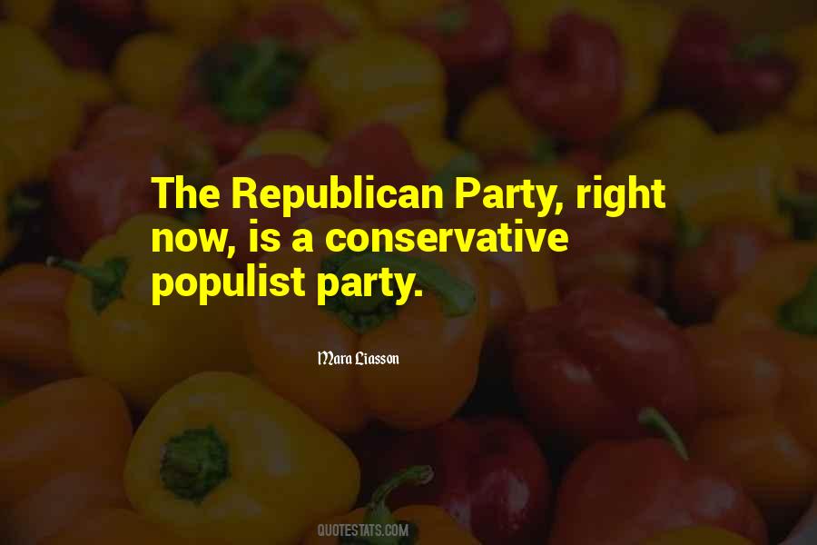 Conservative Republican Quotes #380601