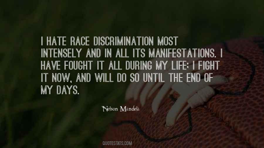 Quotes About Race Discrimination #1702690