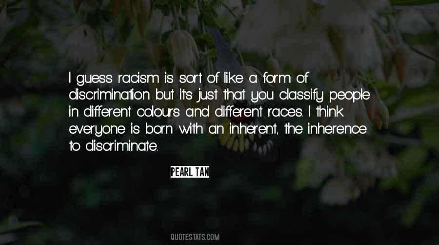 Quotes About Race Discrimination #517076