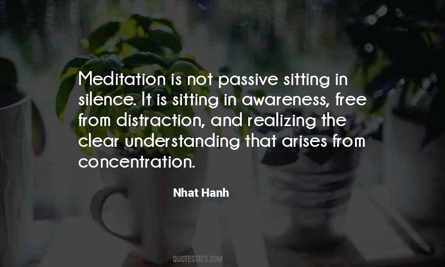 Silence Meditation Quotes #1080089