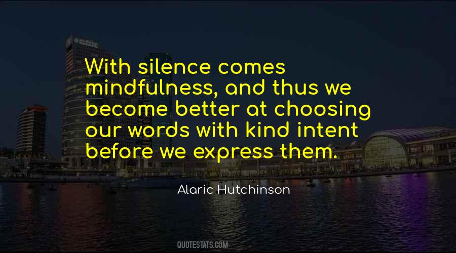 Silence Meditation Quotes #1105274
