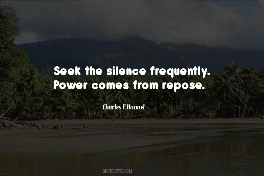 Silence Meditation Quotes #1622979