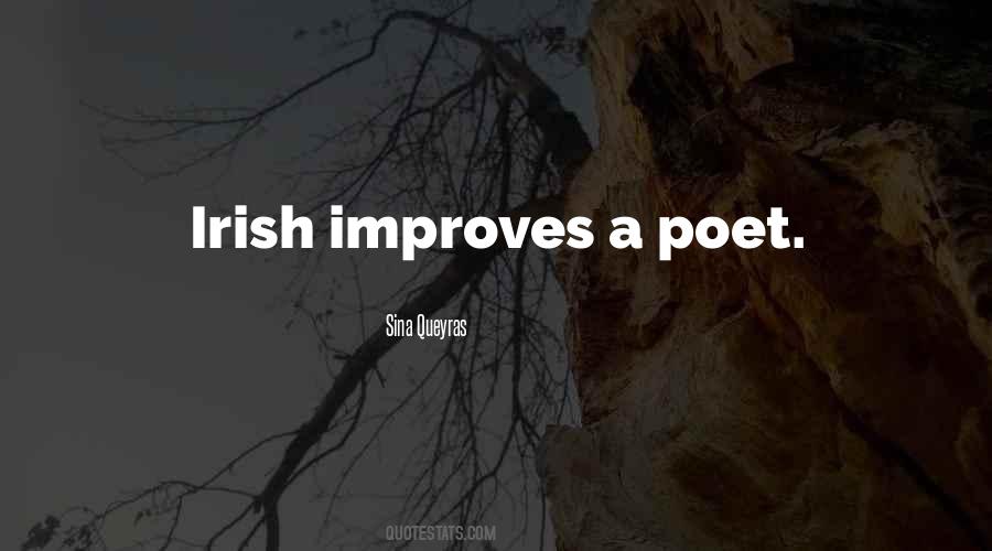 Quotes About Irish Poets #1787466