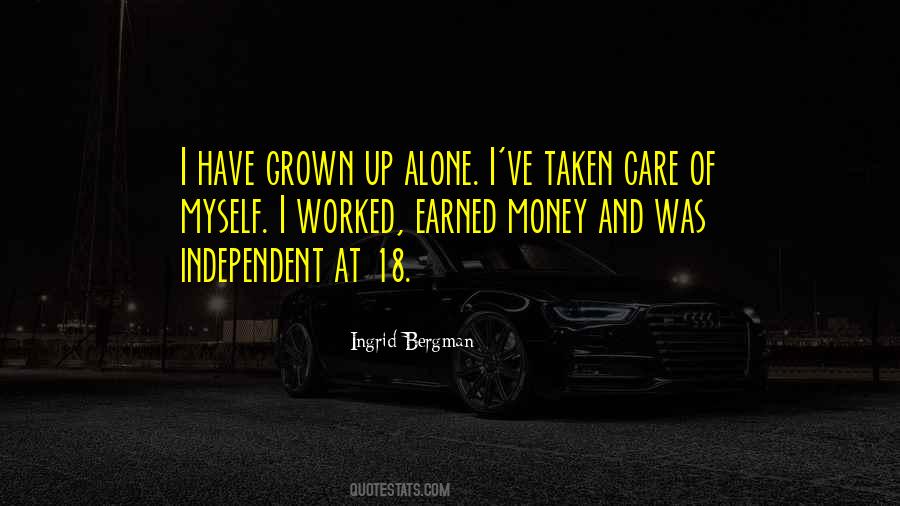 Quotes About I Have Grown Up #678157