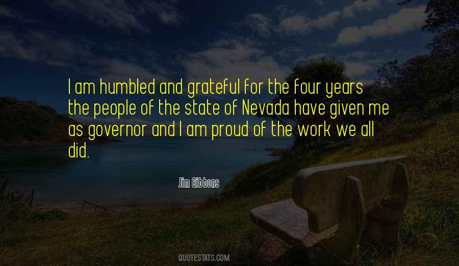 Grateful And Humbled Quotes #1051823